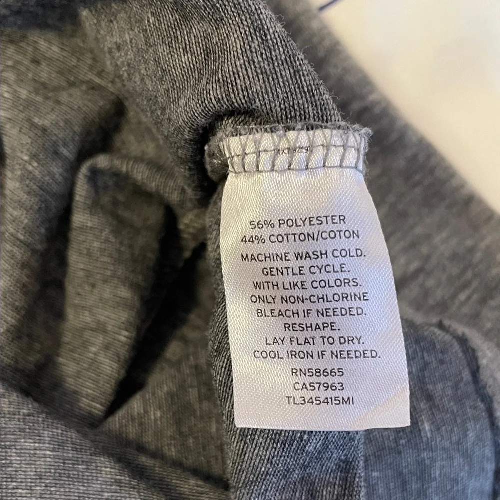 Heather Gray Long Sleeve Dress - Picture 4 of 5